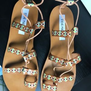 Steve madden tribal gladiator sandals